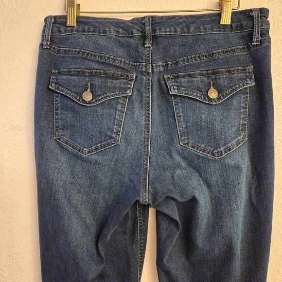 Gloria Vanderbilt All Around Slimming Effect Bootcut Stretch Jeans: Comfy Flatte - Picture 5 of 5